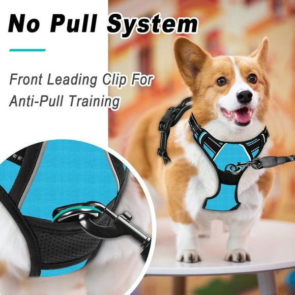 No Pull BARKBAY Dog Harness - Medium Size for Adventures and Walks SZ Medium - Picture 3 of 8